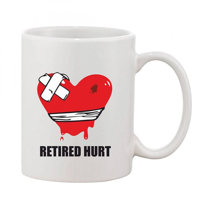 Generic Printed Ceramic Coffee Mug - 1 Pieces, White, 11oz - Aura Living Gear