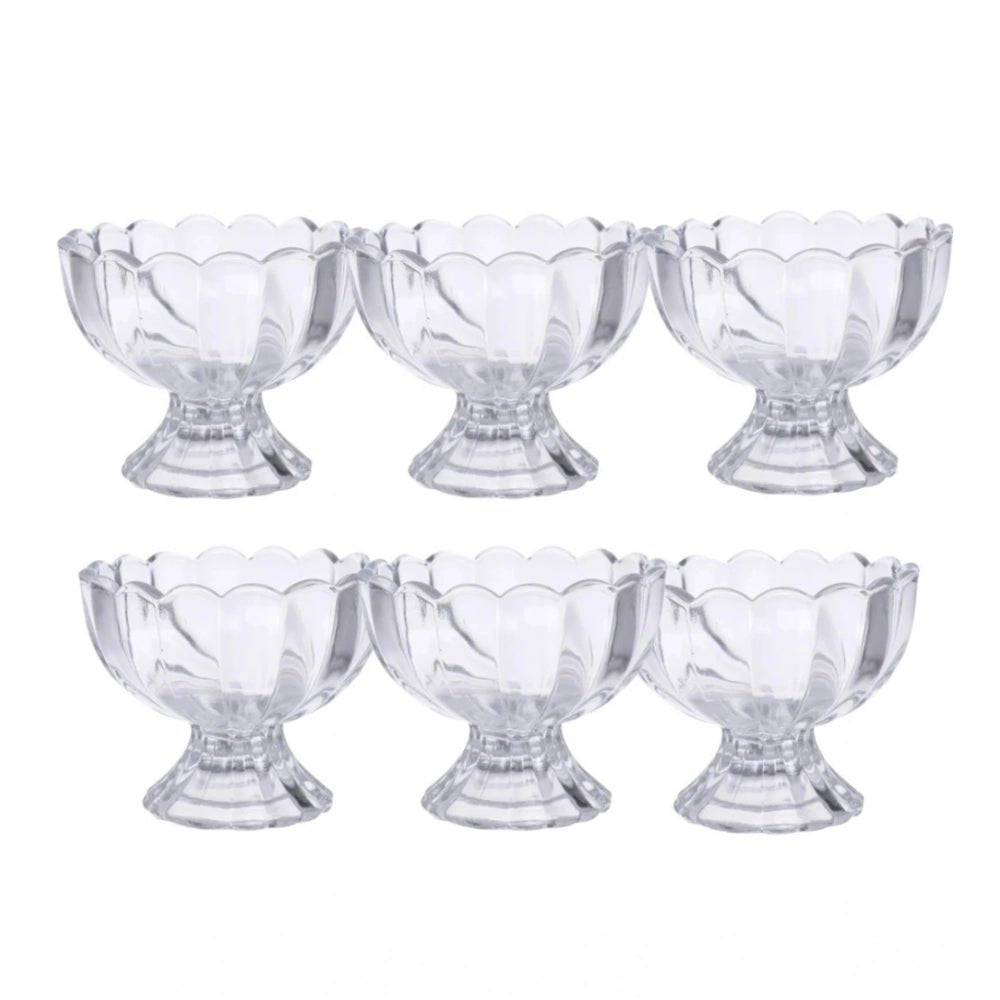 Generic Unbreakable Plastic Dessert And Ice Cream Bowls – Set of 6 for Serving Salad, Fruits And More (Color: Assorted ) - Aura Living Gear